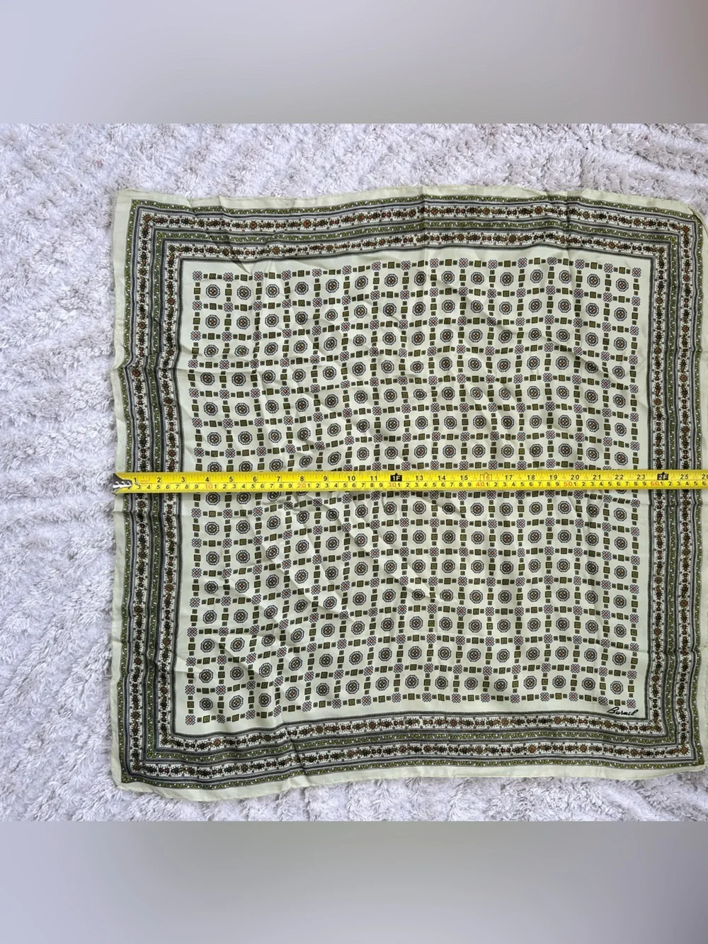 Vintage Burmel Silk Scarf